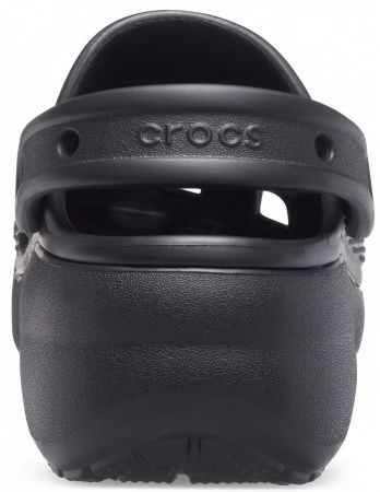Крокси жіночі Crocs Classic Platform Clog 206750-001 38-39 (W8) чорні (191448678392) | Фото 4