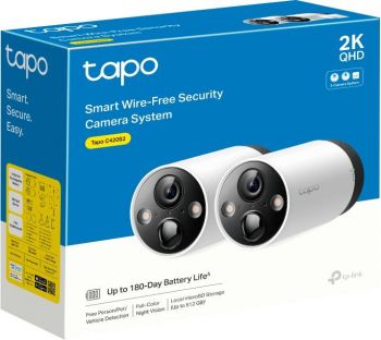 Розумна бездротова система відеоспостереження TP-LINK Tapo C420 4MP N300 (TAPO-C420S2) Купить IP-камеру Розумна бездротова система відеоспостереження TP-LINK Tapo C420 4MP N300 (TAPO-C420S2) | Фото 3