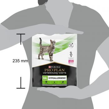 Сухий корм для кішок при алергічних реакціях Purina Pro Plan Veterinary Diets Hypoallergenic 325 г (7613035154438) | Фото 10