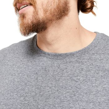 Лонгслів чоловічий для фітнесу Domyos 8644800 3XL сірий (4293971_Domyos) | Фото 4