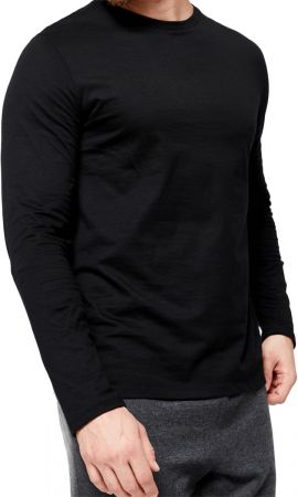 Лонгслів чоловічий для фітнесу Domyos 8644802 M чорний (4293985_Domyos) | Фото 5