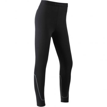 Термоштани дитячі Kipsta Keepcomfort 100 8619329 5-6 р (113-122 см) чорні | Фото 1