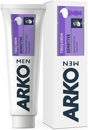 Крем для гоління ARKO Sensitive 65 мл (8690506094515) | Фото 4
