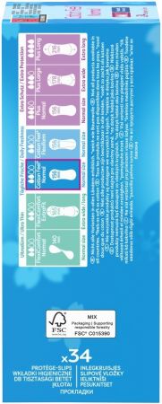 Щоденні гігієнічні прокладки CAREFREE with Cotton extract fresh (8002110312365) | Фото 4