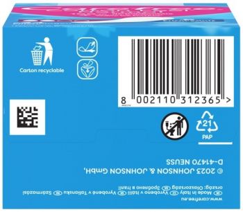 Щоденні гігієнічні прокладки CAREFREE with Cotton extract fresh (8002110312365) | Фото 5