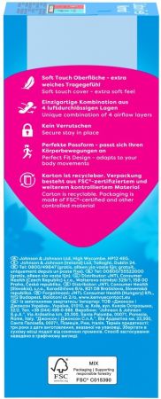 Щоденні гігієнічні прокладки Carefree Cotton Aloe feel normal 20 шт (3574661486123) | Фото 3