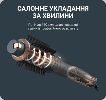 Фен-щітка ROWENTA Air Rotate UB9920E0 Купить устройство по уходу за волосами Фен-щітка ROWENTA Air Rotate UB9920E0 | Фото 12