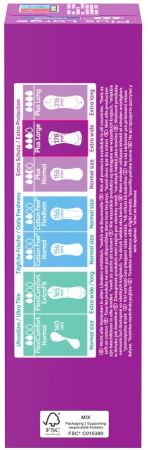 Купить средство женской гигиены CAREFREE Плюс Лардж зі Свіжим Ароматом (3574661487564) | Фото 2