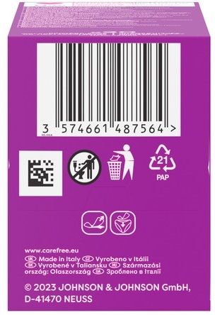 Купить средство женской гигиены CAREFREE Плюс Лардж зі Свіжим Ароматом (3574661487564) | Фото 5