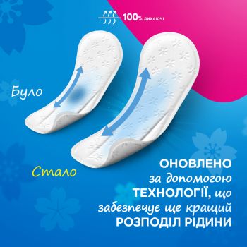 Прокладки гігієнічні щоденні Carefree Cotton Feel Flexiform без аромату 56 шт (3574661482194) | Фото 10