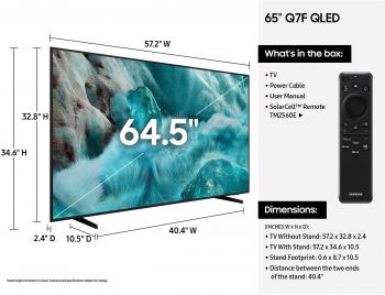 Телевізор SAMSUNG QLED 65Q7F (QE65Q7FAAUXUA) Телевізор SAMSUNG QLED 65Q7F (QE65Q7FAAUXUA) | Фото 16