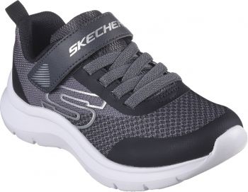 Кросівки для хлопчиків Skechers Skech Fast - Solar-Squad 403879L CCBK 31 (13.5 US) сірі | Фото 4