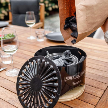 Гриль настільний Feuerhand Table Top Grill Tamber Чорний | Фото 10