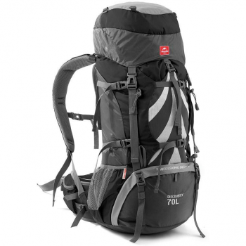 Рюкзак туристичний Naturehike NH70B070-B, 70 л+5 л, чорний Рюкзак туристичний Naturehike NH70B070-B, 70 л+5 л, чорний | Фото 1
