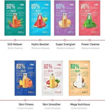 MISSHA Talk Vegan Squeeze Super Energizer Тканинна маска, 27 г (8809643533751) | Фото 3