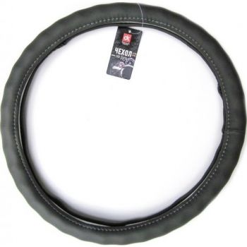 Чохол на кермо Дорожня Карта Сірий з перфорацією XL (49051044825) (DK-XL194GR) | Фото 1
