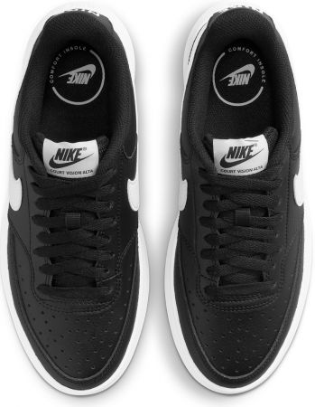 Кеди жіночі Nike W Court Vision Alta Ltr DM0113-002 38.5 (7.5 US) чорні (195237045068	) | Фото 6