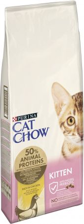 Сухий корм для кошенят Purina Cat Chow Kitten з куркою 15 кг (5997204514028) | Фото 2