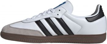 Кеди ADIDAS Samba Og B75806 35 2/3 (3 UK) білі (4062061443031) | Фото 4