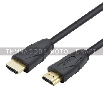 Кабель 2Е HDMI 2.0 (M/M) 2м Slim High Speed Aluminum Black (2EW-1082-2M) | Фото 2
