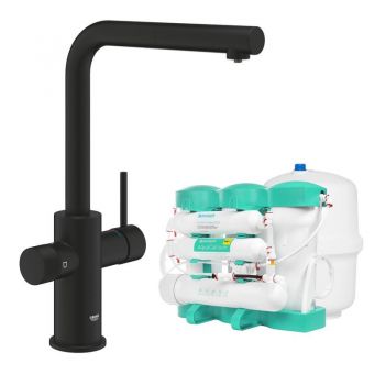 Кухонний змішувач Grohe Blue Pure Minta з фільтром Ecosoft P'URE AQUACAL (MO67530590KF) | Фото 1