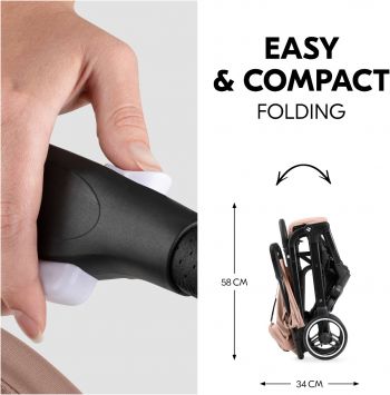 Коляска прогулянкова Hauck Travel N Care Plus Hazelnut (16026-8) | Фото 5