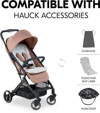 Коляска прогулянкова Hauck Travel N Care Plus Hazelnut (16026-8) | Фото 8