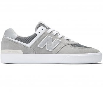 Кеди чоловічі New Balance 574 Numeric NM574VGY 43 (9,5 US) сірі (197968036278) | Фото 1