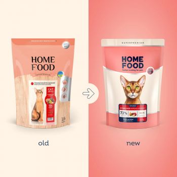 Для дорослих стер. котів HOME FOOD Качка та груша беззерновий гіпоалергенний 1,6кг (4820235020231) | Фото 6