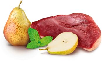 Корм для дорослих стерилізованих котів HOME FOOD Качка та груша беззерновий гіпоалергенний 400г | Фото 2