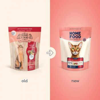 Корм для дорослих стерилізованих котів HOME FOOD Качка та груша беззерновий гіпоалергенний 400г | Фото 5