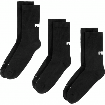 Набір шкарпеток Puma Unisex New Generation Cushioned Crew 3P 938372-02 39-42 чорні | Фото 1