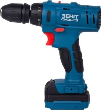Шурупокрут-дриль акумуляторний Зеніт Профі ЗПША-12/15 DFR/B 12В 2х1.5А·год (853794) | Фото 3