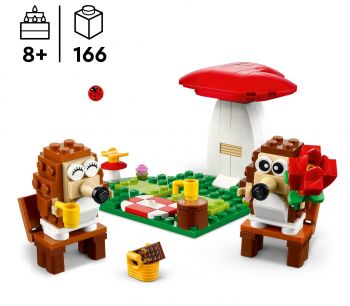 Конструктор LEGO Seasonal Романтичний пікнік їжачків (40711) | Фото 6