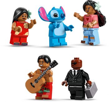 Конструктор LEGO Disney Пляжний будинок Ліло і Стіч (43268) | Фото 1