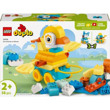 Купить конструктор Конструктор LEGO DUPLO Тварини на колесах 3в1 (10448) | Фото 1