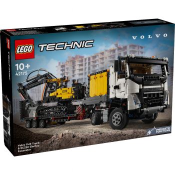 Конструктор LEGO Technic Вантажівка Volvo FMX і Електричний екскаватор EC230 (42175) | Фото 1