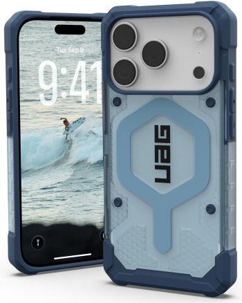 Чохол+ремінець UAG для APPLE iPhone 17 Pro Pathfinder Clear MagSafe Bundle Blues Lanyard | Фото 4