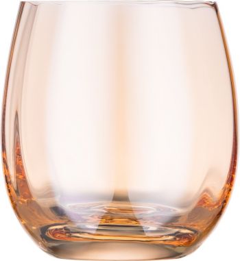 Набір склянок низьких ARDESTO Black Mars Amber 480мл, 2шт, скло, золотистий (AR2648G) | Фото 2