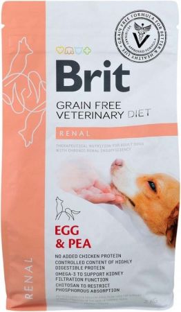 Сухий корм для дорослих Brit VetDiets при нирковій недостатності з яйцем горохом та гречкою 2 кг (8595602528196) Сухий корм для дорослих Brit VetDiets при нирковій недостатності з яйцем горохом та гречкою 2 кг (8595602528196) | Фото 3
