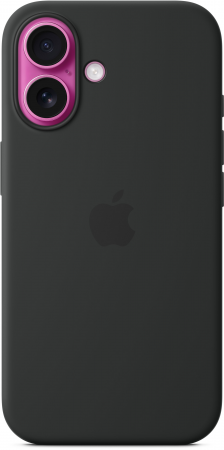 Чохол APPLE для iPhone 16 Silicone Case with MagSafe Black (MYY13ZM/A) | Фото 5
