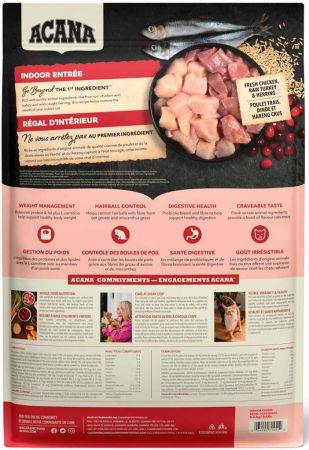 Сухий корм для домашніх кішок Acana Indoor Entree курка та індичка 0.34 кг Сухий корм для домашніх кішок Acana Indoor Entree курка та індичка 0.34 кг | Фото 4