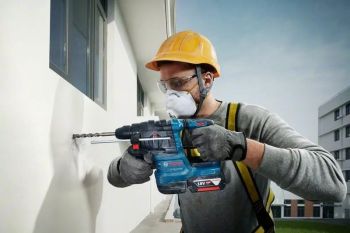 Перфоратор BOSCH GBH 185-LI акумуляторний 18В 1х4.0Ah (0.611.924.022) | Фото 7