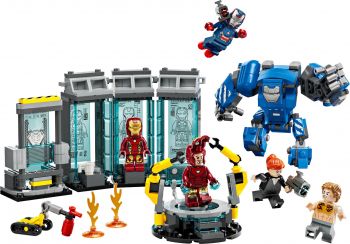 Конструктор LEGO Super Heroes Marvel Лабораторія Залізної Людини: зал обладунків (76315) | Фото 6