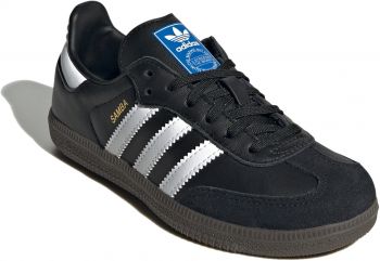 Кеди дитячі Adidas Samba Og C IE3678 31,5 (13K UK) чорні (4067886695405	) | Фото 6