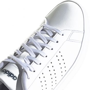 Кеди чоловічі Adidas Advantage 2.0 IF1661 43 1/3 (9 UK) білі/чорні (4067889473079	) | Фото 6