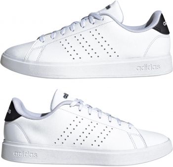 Кеди чоловічі Adidas Advantage 2.0 IF1661 43 1/3 (9 UK) білі/чорні (4067889473079	) | Фото 10