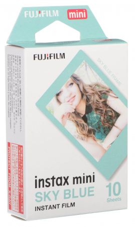 FUJIFILM INSTAX MINI BLUE FRAME (54х86мм 10шт) (16537055) | Фото 1
