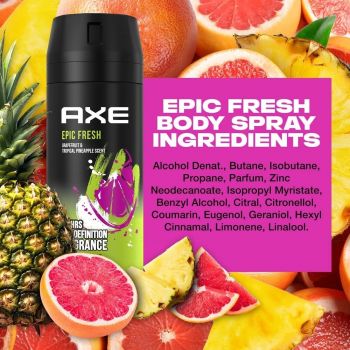 Дезодорант для чоловіків AXE Epic Fresh 150 мл (8720182997654) | Фото 3