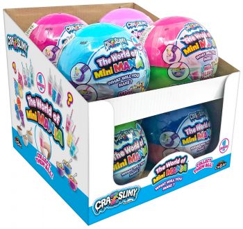 Слайм Cra-Z-Art World Mini Mania набір у кулі, S1 (60160CRA) | Фото 4